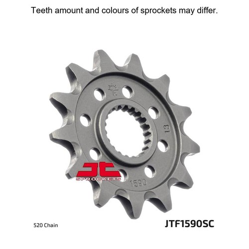 Pignone anteriore 13t - anteriore, jt
